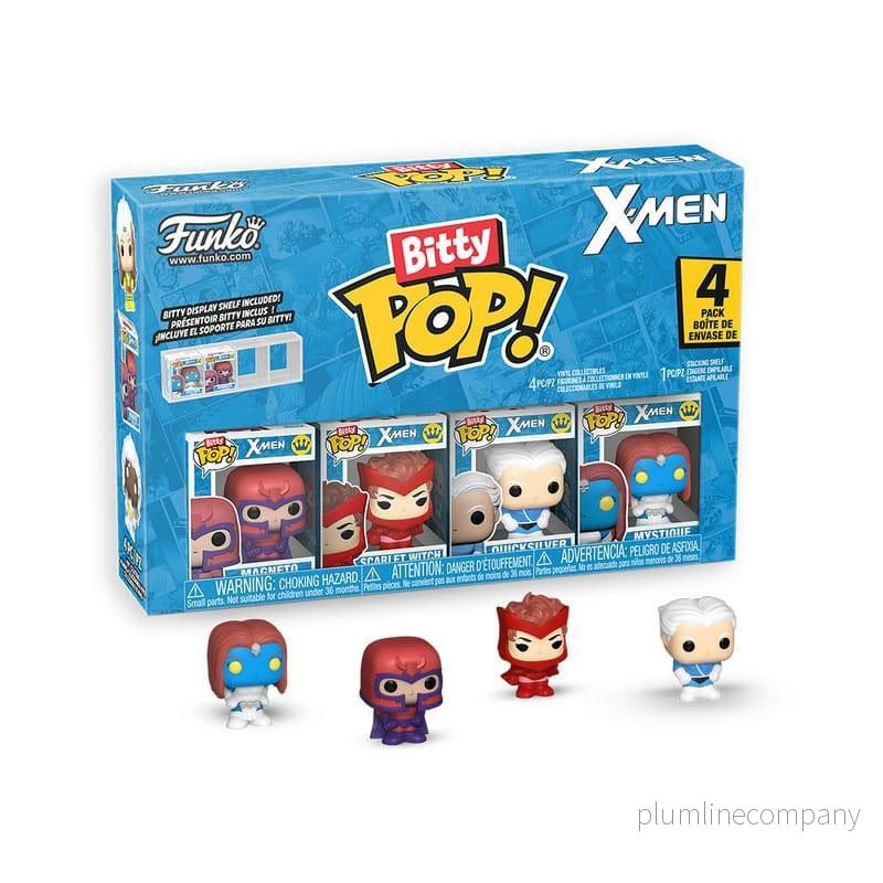 X-Men Bitty POP! Figur 4-Pack Magneto 2,5 cm X-Men Bitty POP! Figur 4-Pack Magneto 2,5 cm