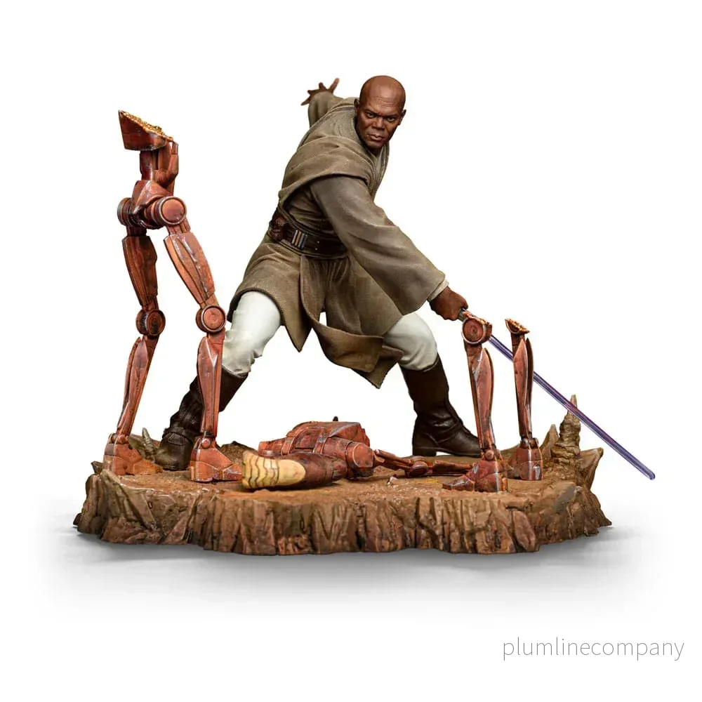 Star Wars Art Scale Figur 1/10 Mace Windu 18 cm