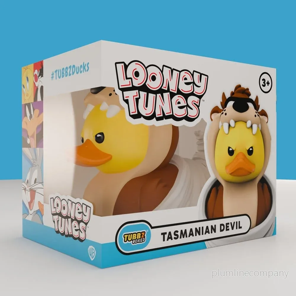 Looney Tunes Tubbz PVC-figur Taz Tasselräv i förpackad utgåva 10 cm - Bild 3