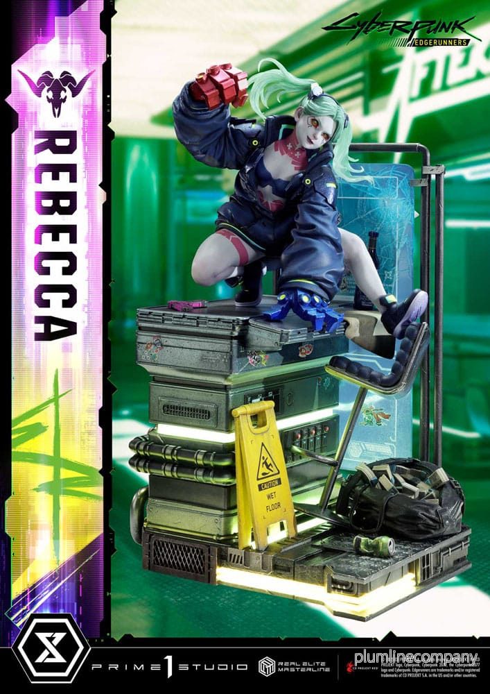 Cyberpunk: Edgerunners Real Elite Masterline Series Statue 1/4 Rebecca 54 cm - Bild 3