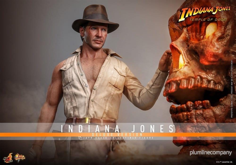 Indiana Jones Film Mästerverk Action Figur 1/6 Indiana Jones (Deluxe Version) 30 cm - Bild 3