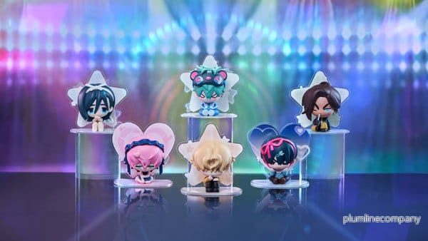 Alien Stage Minifigurer Fri Scen Serie 6 cm Blindbox Display (6)
