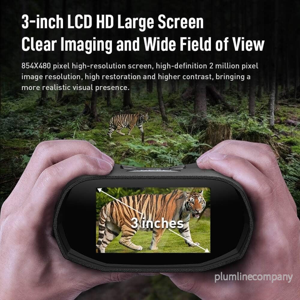 APEXEL 4K HD Digitala Nattvisionsglasögon med Kreativ Uggledesign - Bild 3