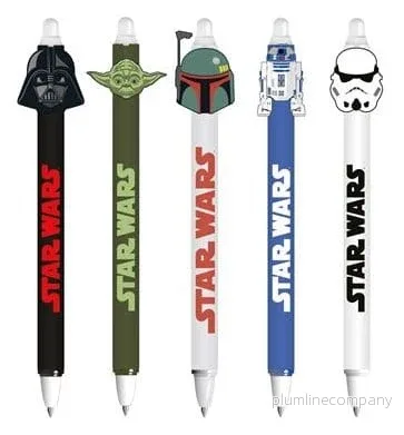 Star Wars Raderbara Gelpennor med Karaktärer i Display (30 stycken)