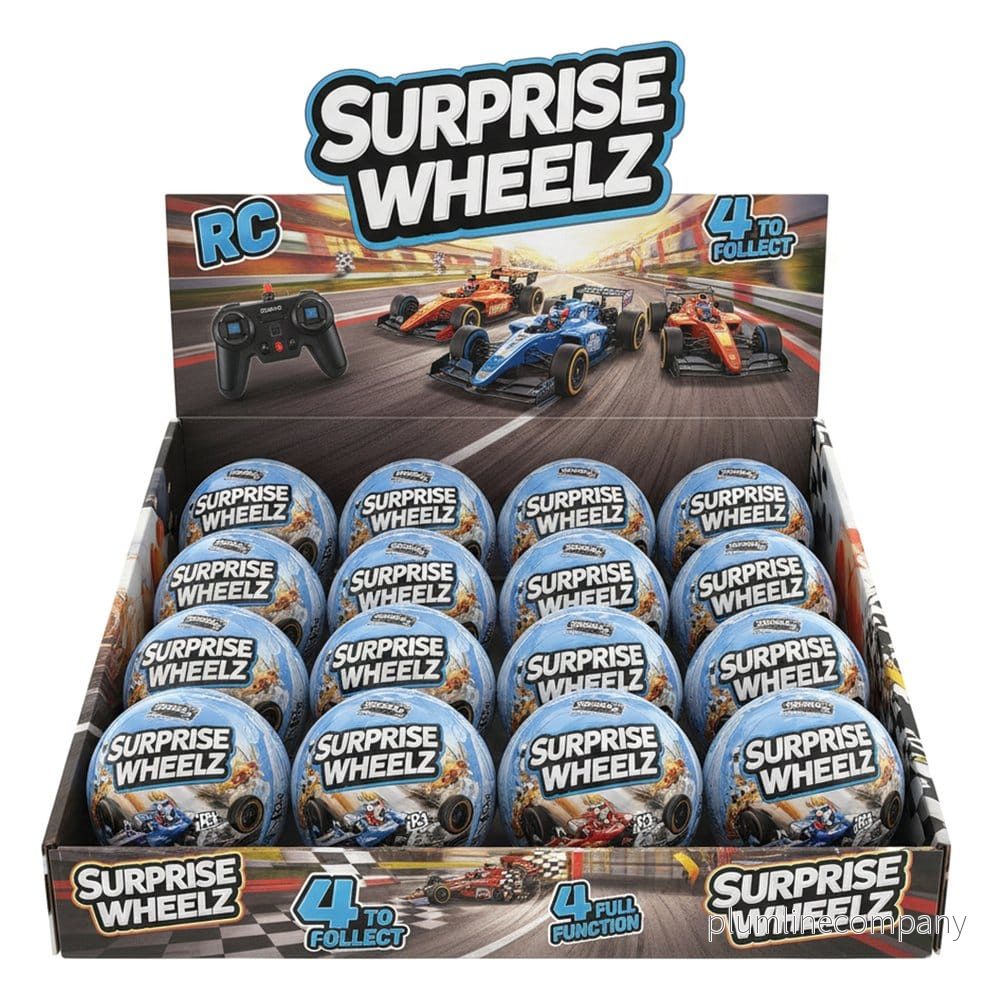 Gear2Play Fordons Radiostyrd RC Bil Surprise Wheelz Display (16) Gear2Play Fordons Radiostyrd RC Bil Surprise Wheelz Display (16)