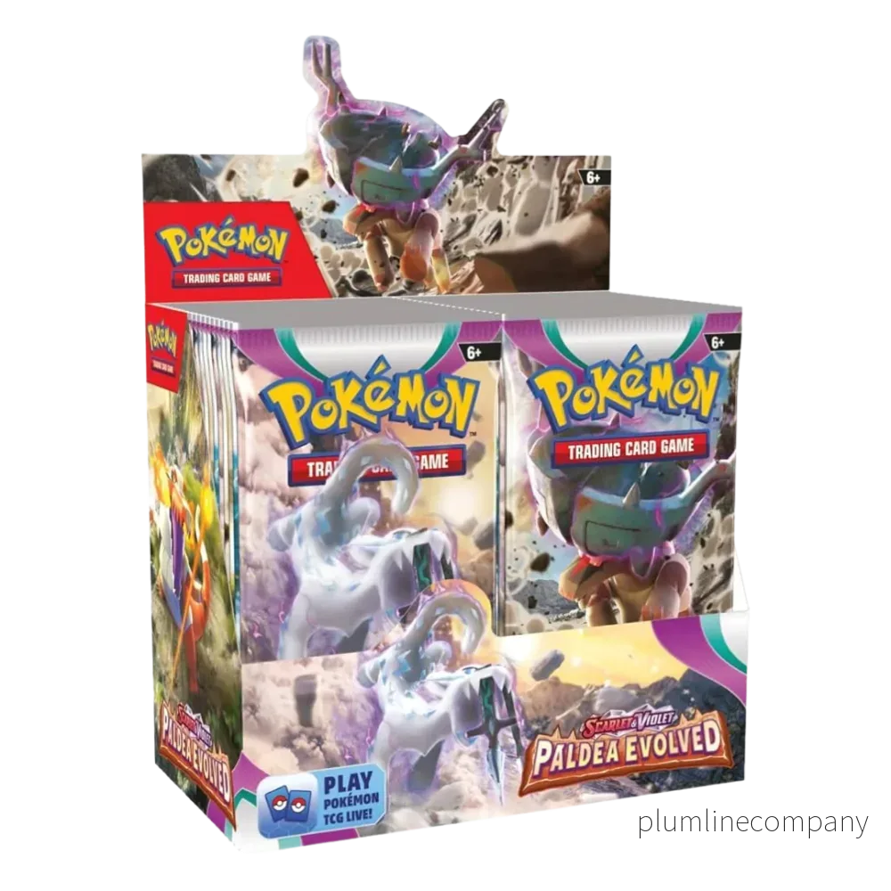 Pokémon Scarlet & Violet: Paldea Evolved Booster Box Pokémon Scarlet & Violet: Paldea Evolved Booster Box