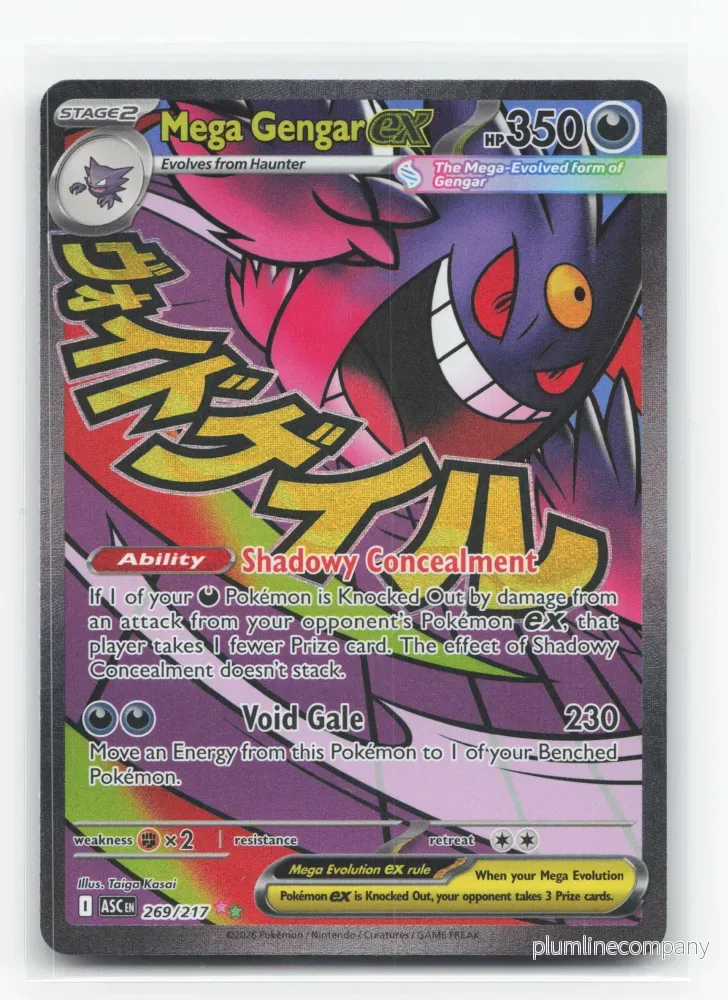 Mega Gengar ex 269/217 – Ascended Heroes Mega Gengar ex 269/217 – Ascended Heroes
