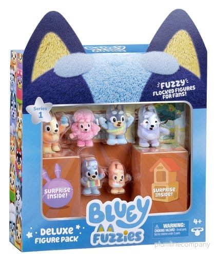 Bluey Fuzzies Deluxe Figurpaket - Bild 3