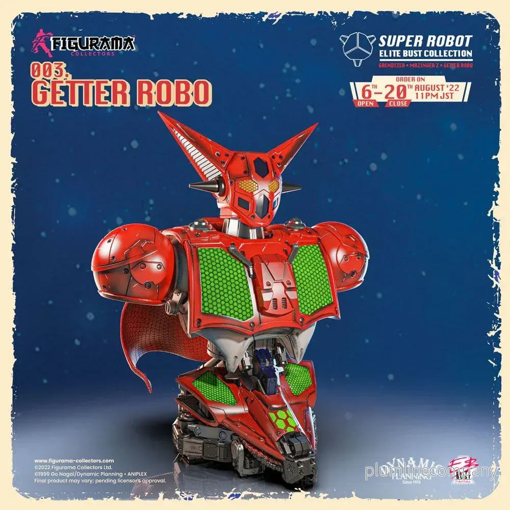 Getter Robo Super Robot Elite Bust 1/3 - 26 cm - Bild 3