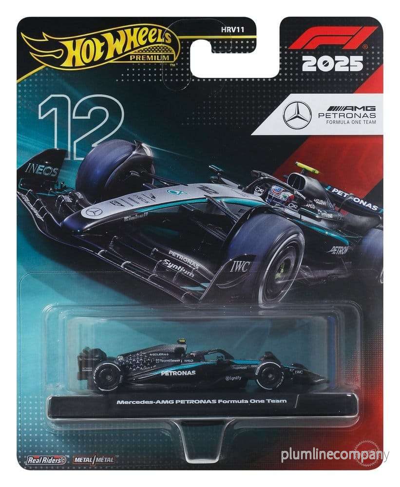 Formula 1 Hot Wheels Premium Die-Cast Vehicle 1:64 Team Mercedes Benz: Driver 2 - Bild 2