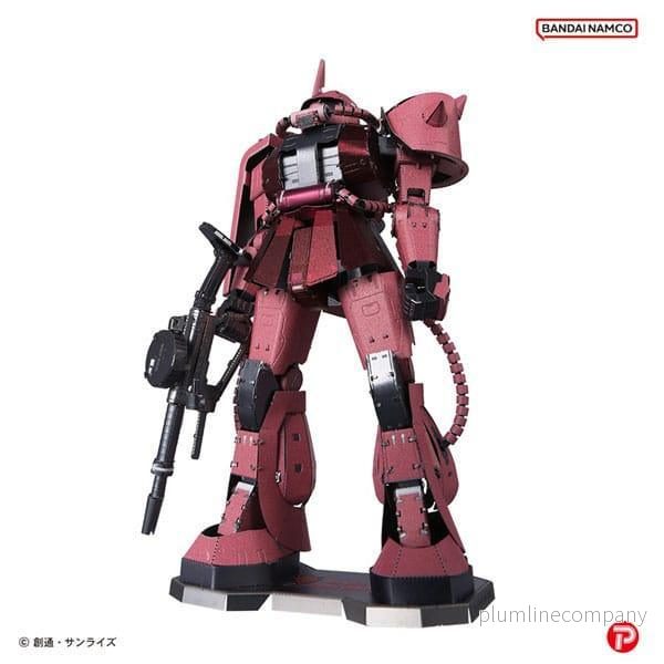 Mobile Suit Gundam Metallic Nano Puzzle Model Kit Char´s Zaku 13 cm - Bild 3
