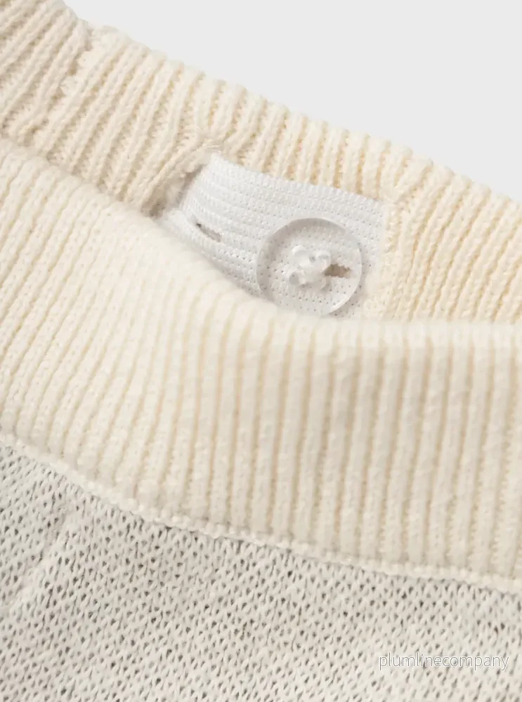 Sista ex Stl. 68 & 86 - NORMAL PASSFORM BYXOR - NBMLAMOE KNIT PANT LIL - BIRCH - Bild 3