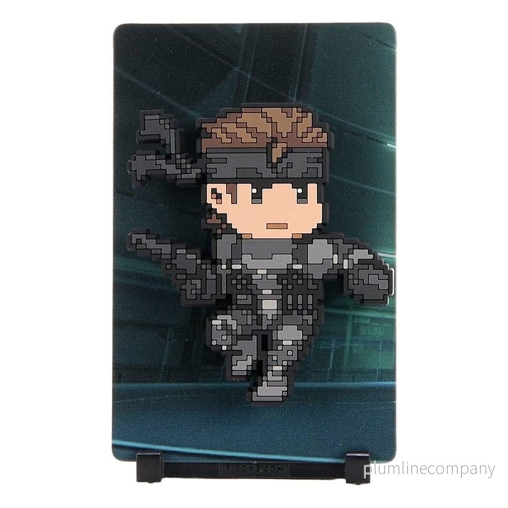 Metal Gear Solid 2 FiGGYZ Magnet Collectible Solid Snake (Hero Pose) 11 cm - Bild 2