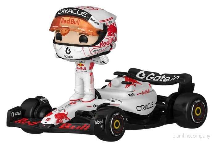 Formel 1 POP! Rides Super Deluxe vinylfigur Verstappen (vit) 15 cm Formel 1 POP! Rides Super Deluxe vinylfigur Verstappen (vit) 15 cm