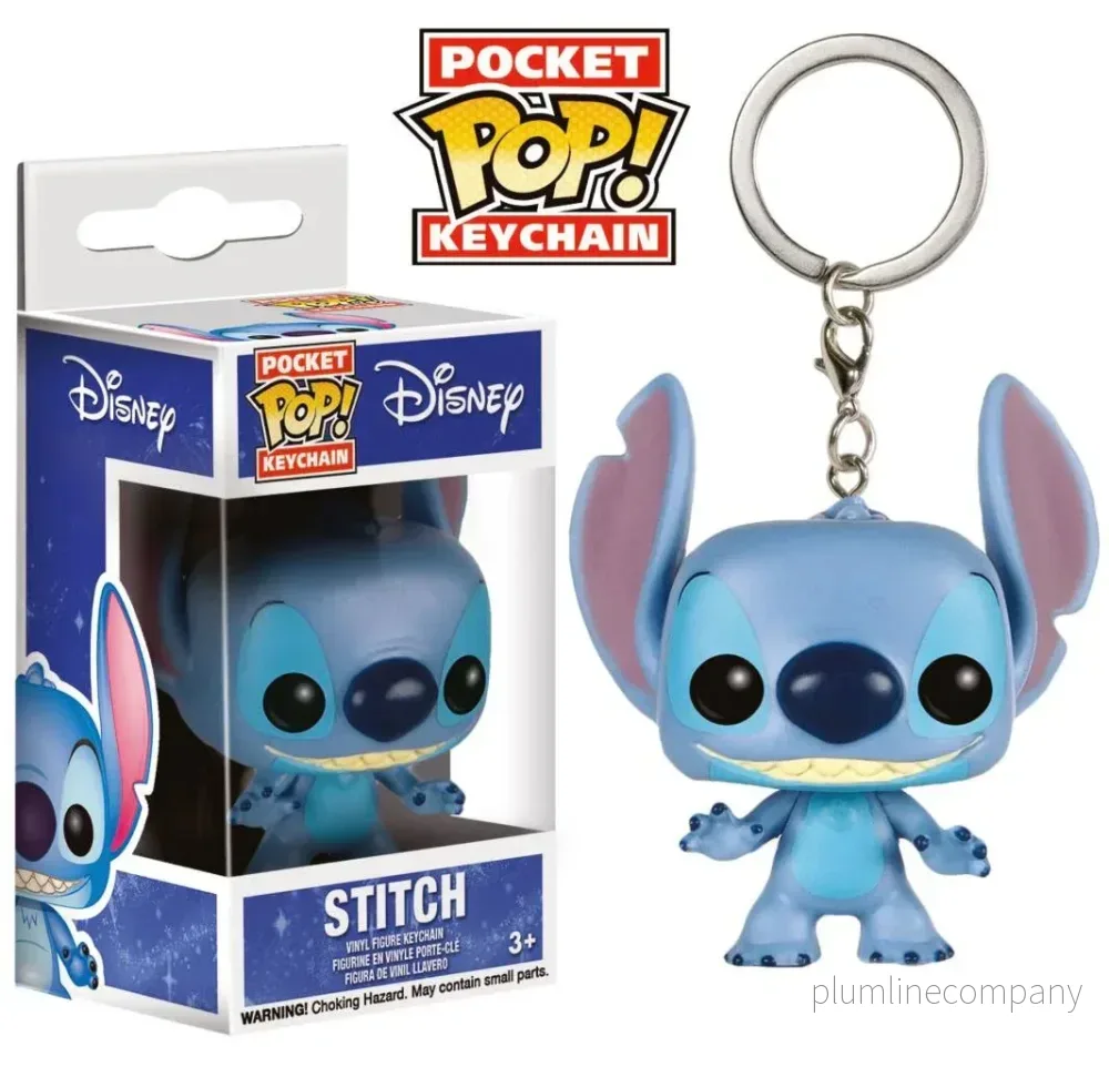 Lilo & Stitch Pocket POP! Vinyl Nyckelring Stitch 4 cm - Bild 2