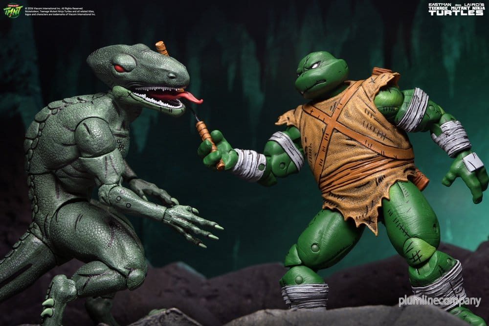 Teenage Mutant Ninja Turtles (Mirage Comics) Actionfigur 2-pack Daimyo Orkai & Raptor 18 cm - Bild 3