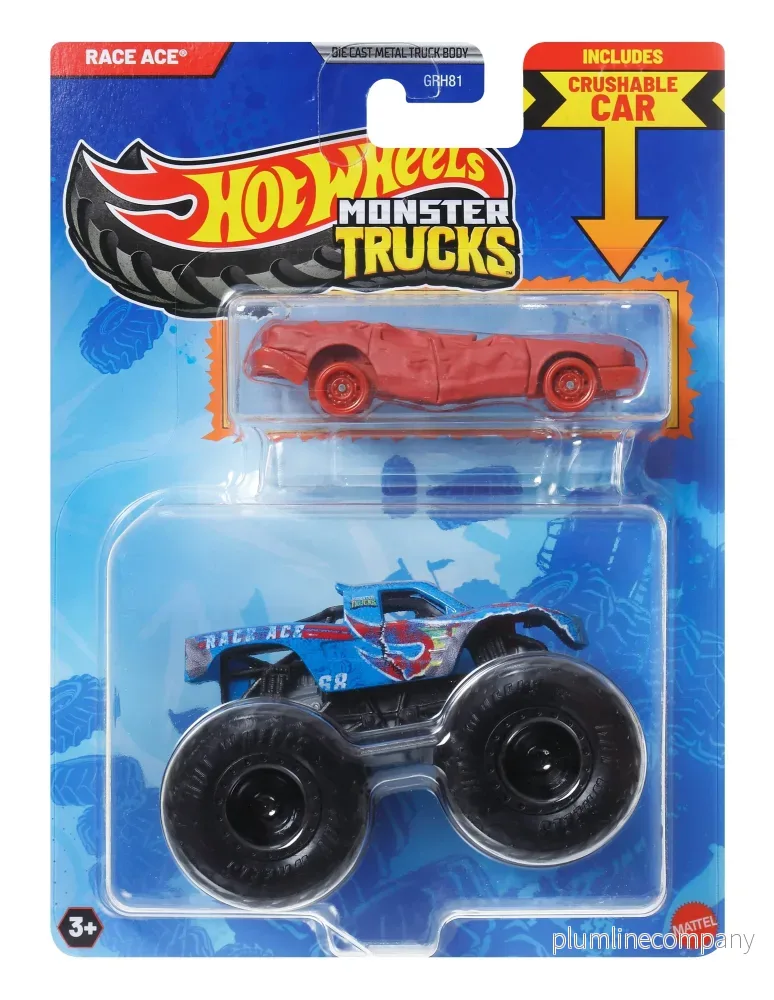 Mattel Hot Wheels: Monstertruckar – Race Ace 2-pack Mattel Hot Wheels: Monstertruckar – Race Ace 2-pack