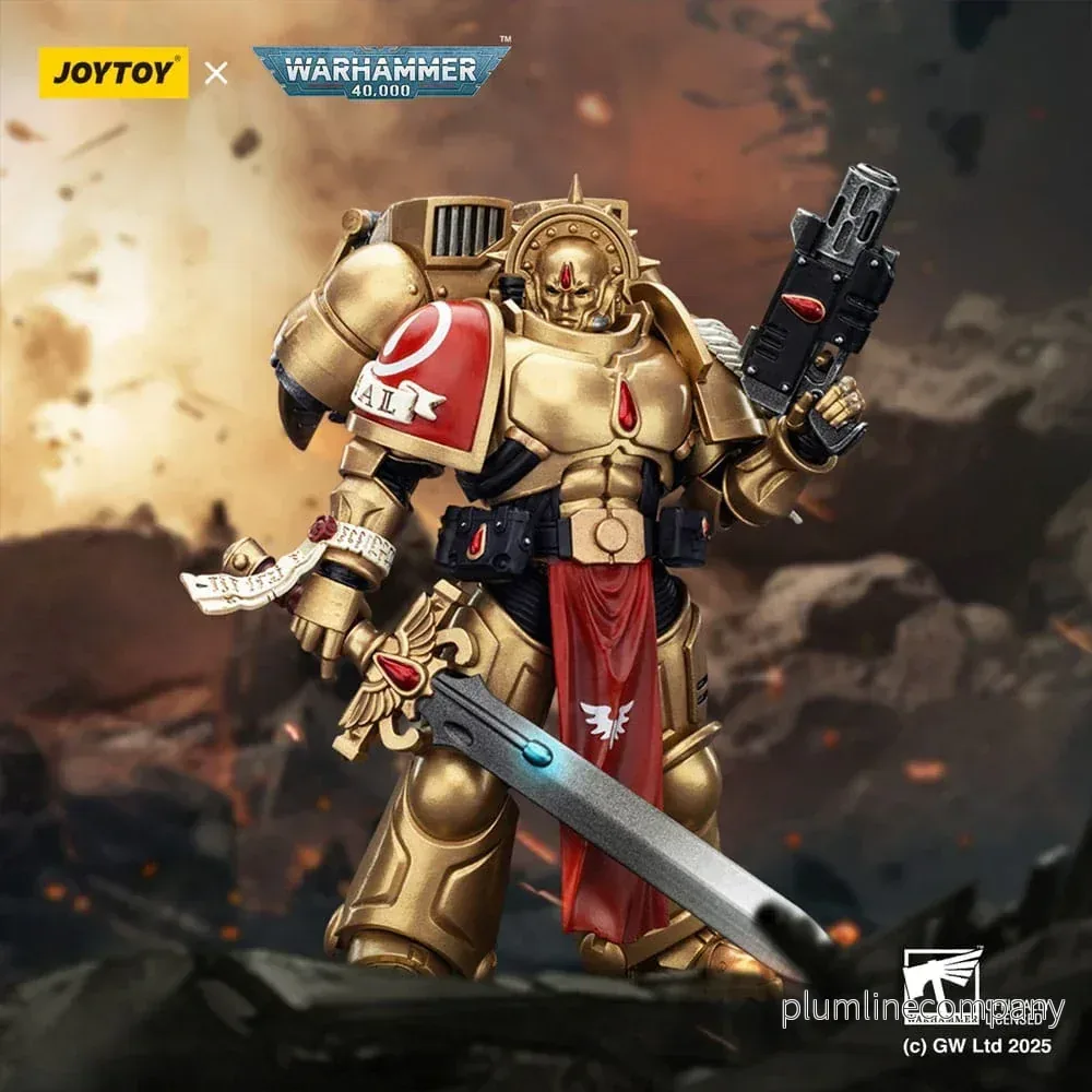 Warhammer 40,000: Combat Patrol Blood Angels Action Figur Sanguinary Guard 1 med Inferno Pistol och Encarmine Blade - 20 cm - Bild 3