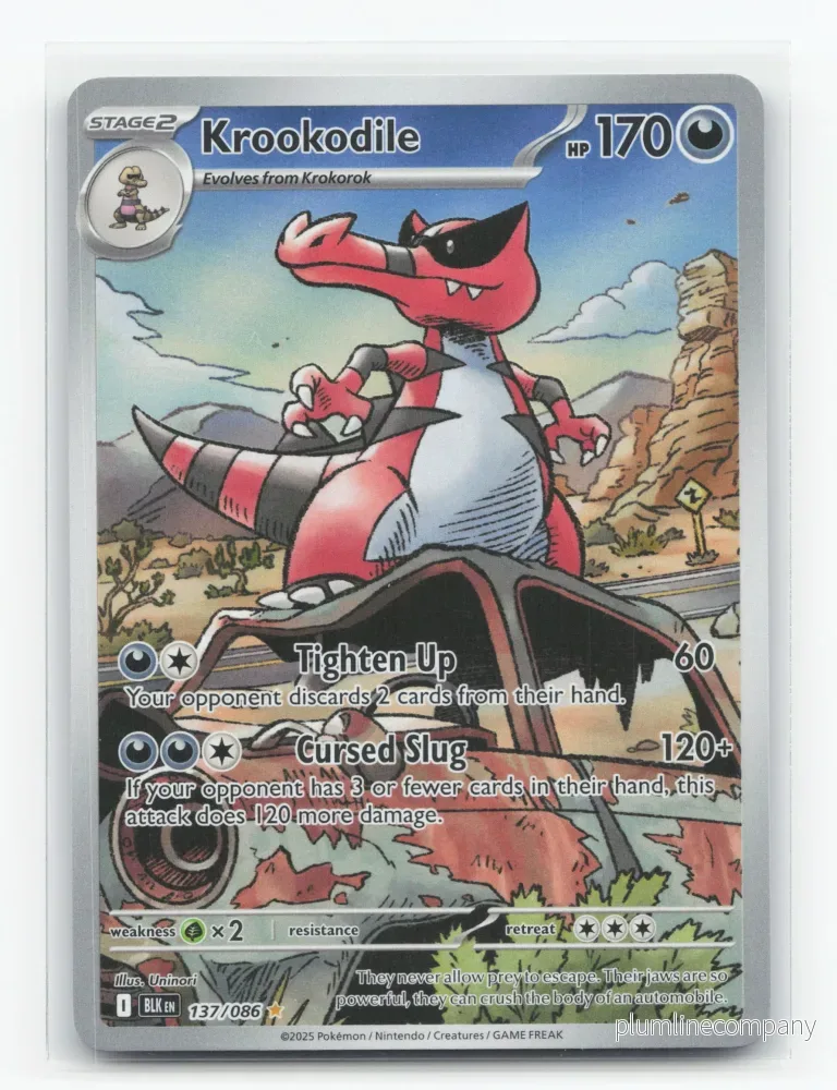 Krookodile 137/086 – Black Bolt Krookodile 137/086 – Black Bolt
