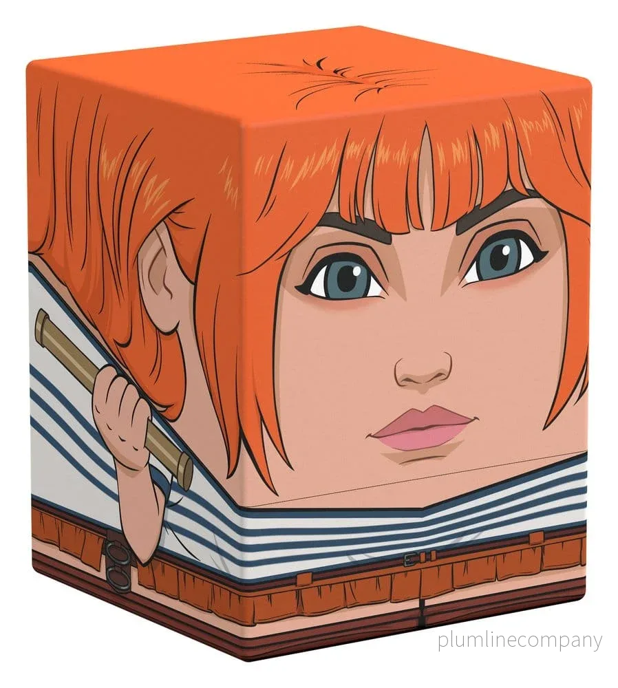 Squaroes Squaroe ONE PIECE OP002 – Nami: Professionell samlarbox för 100 dubbelsleevede kort