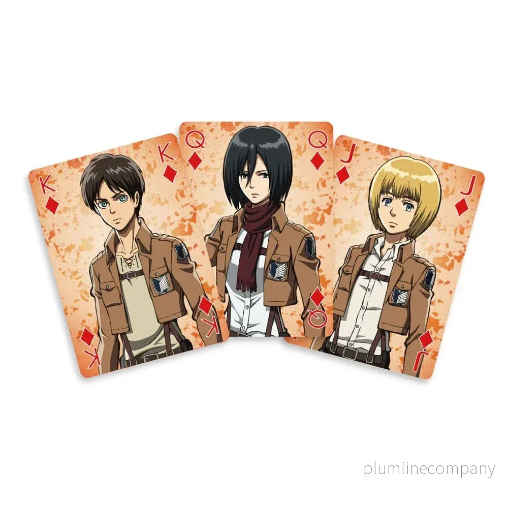 Attack On Titan Kortlek - Hög Kvalitet Spelkort - Bild 2