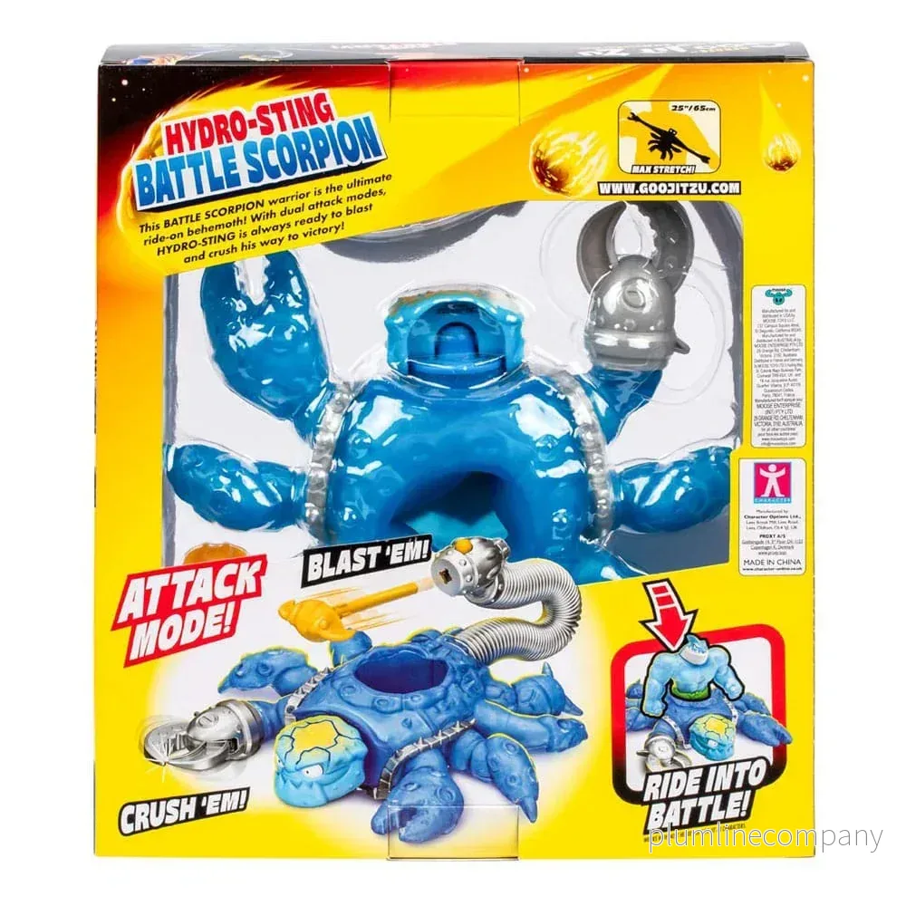 Heroes of Goo Jit Zu Meteor Madness Stretch Figur - Battle Scorpion Hydro Sting 22 cm - Bild 3