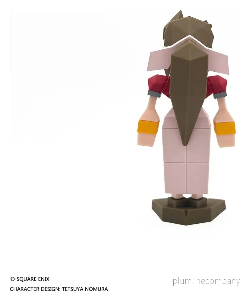 Final Fantasy VII Polygonfigur Aerith Gainsborough, cirka 14 cm hög - Bild 2
