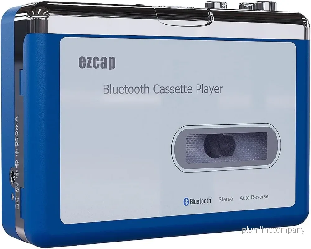 Ezcap Bluetooth-kassettspelare, Walkman-bandspelare med 3,5 mm utgång och hörlurar Ezcap Bluetooth-kassettspelare, Walkman-bandspelare med 3,5 mm utgång och hörlurar
