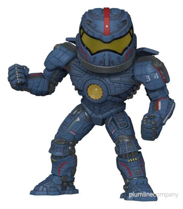 Pacific Rim Super Sized POP! Vinylfigur Gipsy Danger (Glow) 15 cm