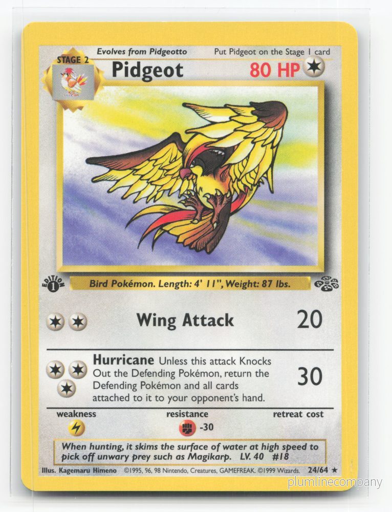 Pidgeot 24/64 – Jungle