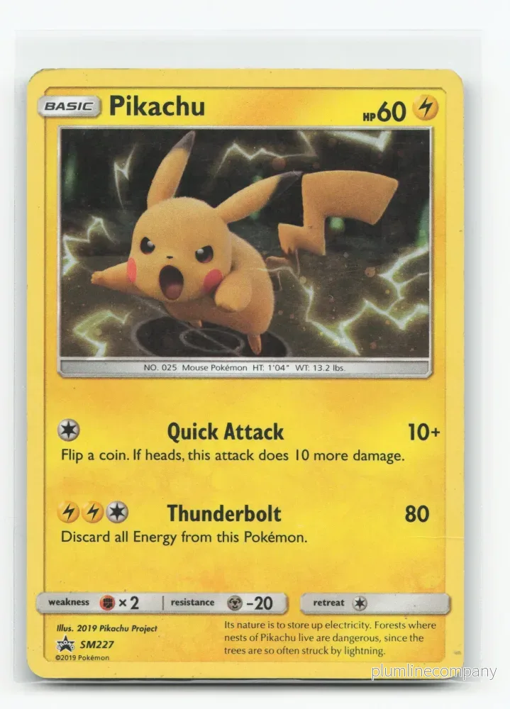 Pikachu SM227 – SM Black Star Promos Pikachu SM227 – SM Black Star Promos