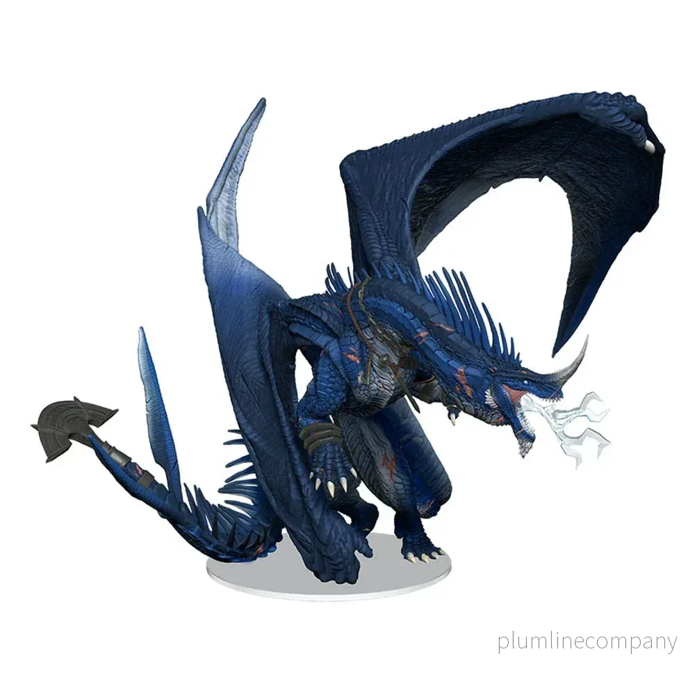 D&D Icons of the Realms Boxed Prepainted Miniatures: Ancient Blue Dragon 20 cm D&D Icons of the Realms Boxed Prepainted Miniatures: Ancient Blue Dragon 20 cm