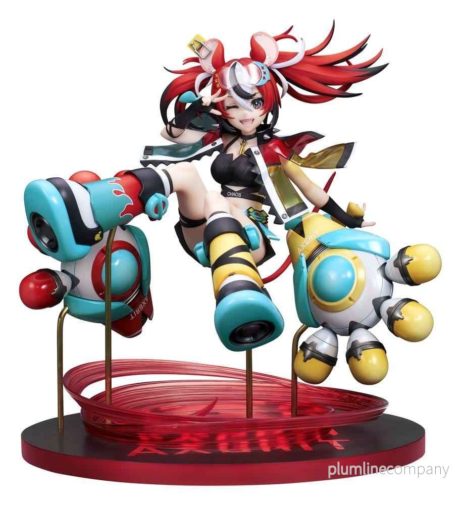 Hololive Production English -Promise- PVC-figur i skala 1/7 Hakos Baelz ”AXGRIT” version, 21 cm Hololive Production English -Promise- PVC-figur i skala 1/7 Hakos Baelz ”AXGRIT” version, 21 cm