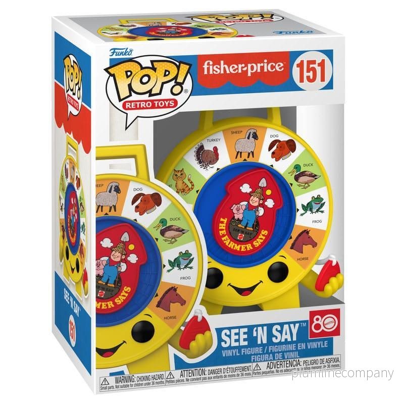 Retro Toys POP! Figur See 'N Say 9 cm - Bild 3