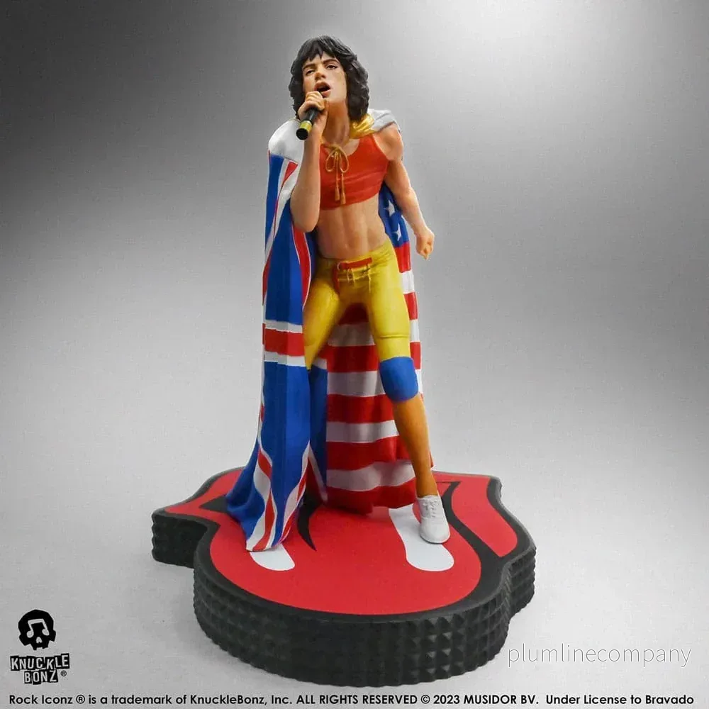 The Rolling Stones Rock Iconz Staty Mick Jagger (Tattoo You Tour 1981) 22 cm - Bild 2