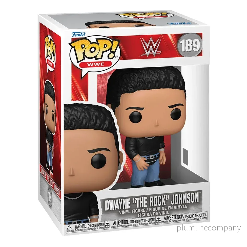WWE POP! Figur Dwayne "The Rock" Johnson 9 cm - Bild 3