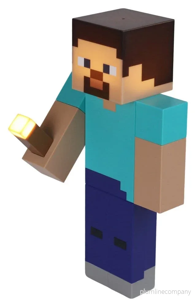 Minecraft Torch Light Steve 26 cm - Bild 3