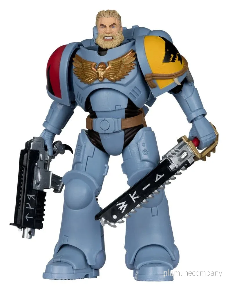 Warhammer 40,000 Actionfigur Grey Hunter (Space Wolves) 18 cm