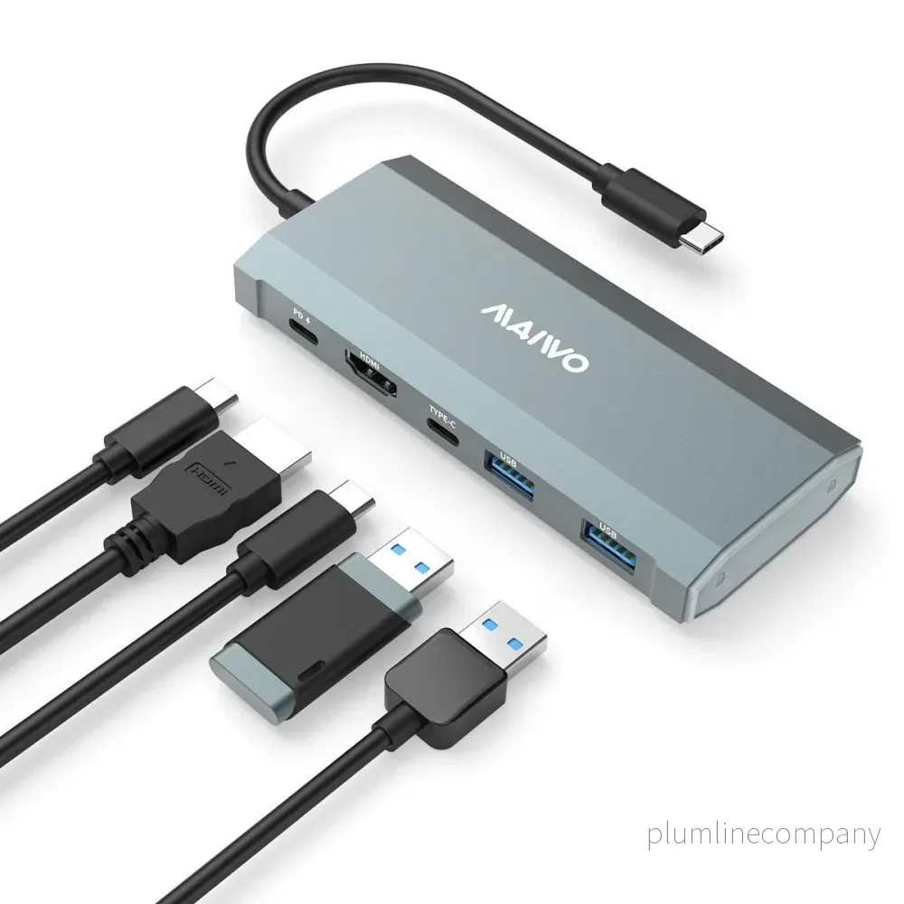 Maiwo KH1001 1 till 6 Dockningsstation 1xNVMe/SATA 1xHDMI 4K60Hz, 2xUSB-A 1xUSB-C 5Gbps 1xUSB-C PD100W Maiwo KH1001 1 till 6 Dockningsstation 1xNVMe/SATA 1xHDMI 4K60Hz, 2xUSB-A 1xUSB-C 5Gbps 1xUSB-C PD100W