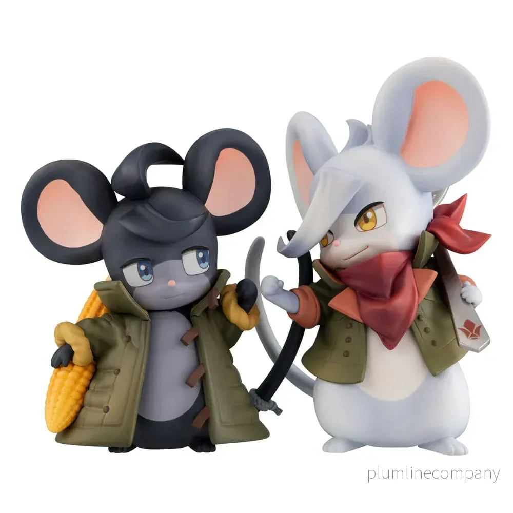 Mobile Suit Gundam Iron-Blooded Orphans PVC Figurer – Orphanchu Block 3 Mikatsuki & Orga 10-årsjubileum 12 cm