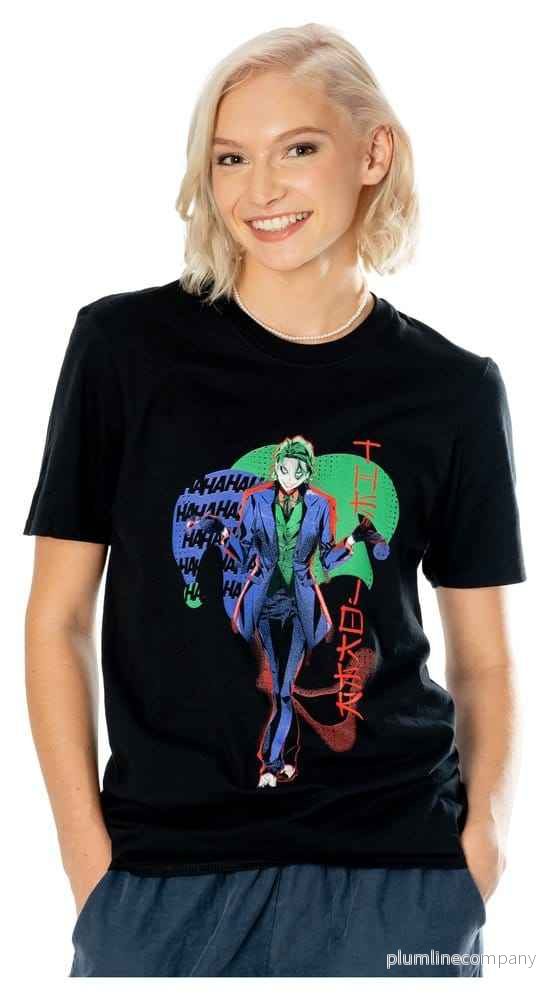 DC Comics T-shirt The Joker Anime Rött Ljus Storlek S - Bild 2