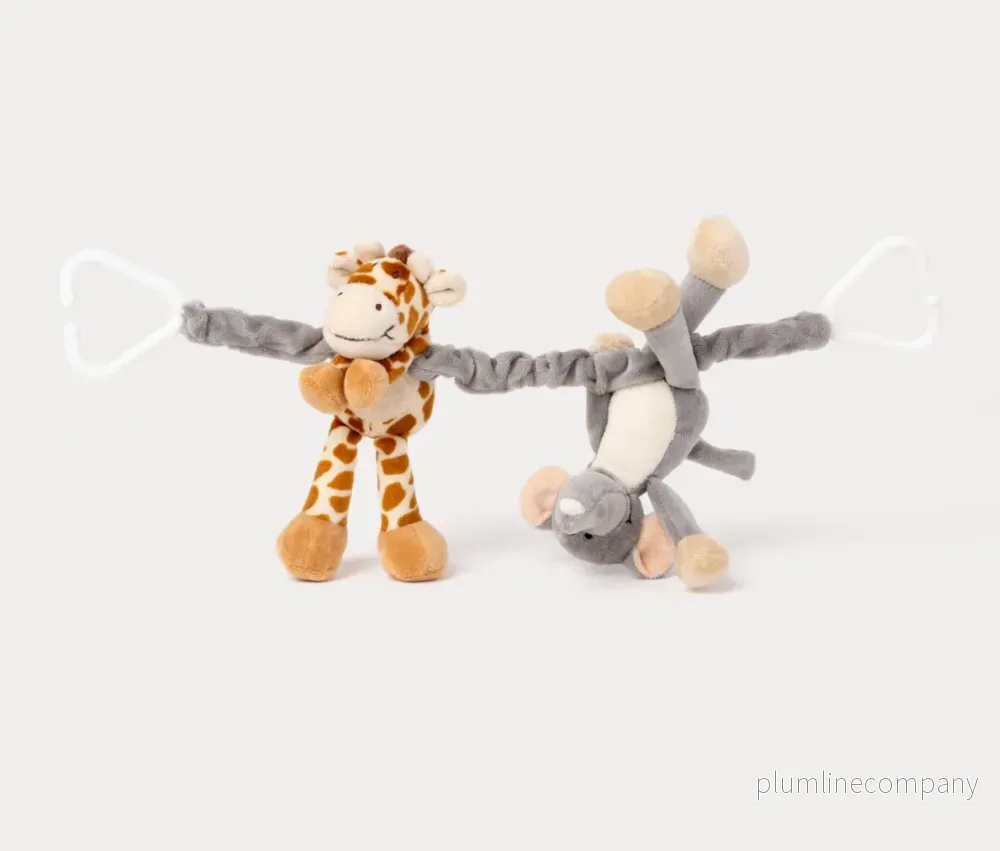 Vagnhänge, Elefant & Giraff