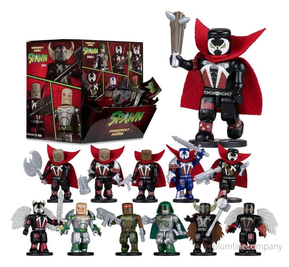 Spawn Byggfigurer Blindpåse 5 cm Display (36)