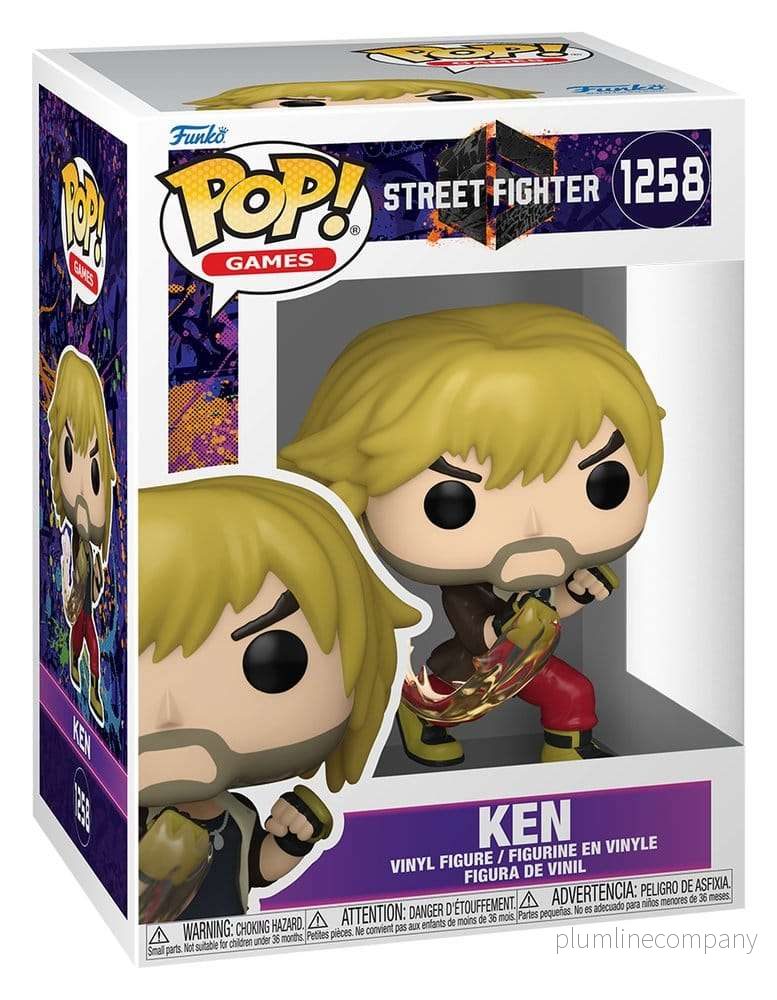 Street Fighter 6 POP! Games Figur Ken, cirka 9 cm hög - Bild 2