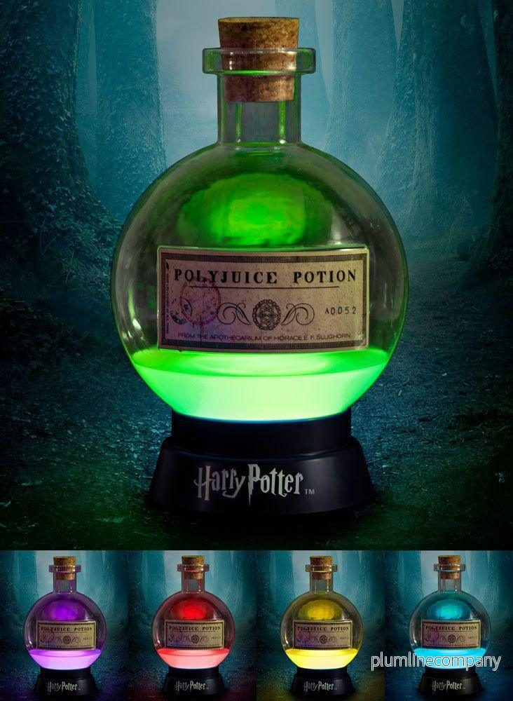 Harry Potter Färgändrande Stämningslampa Polyjuice Potion 20 cm Harry Potter Färgändrande Stämningslampa Polyjuice Potion 20 cm