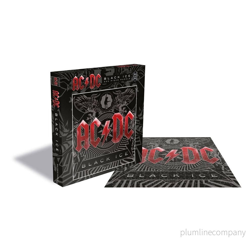 AC/DC Rock Saws Pussel Black Ice (500 bitar) - Bild 2