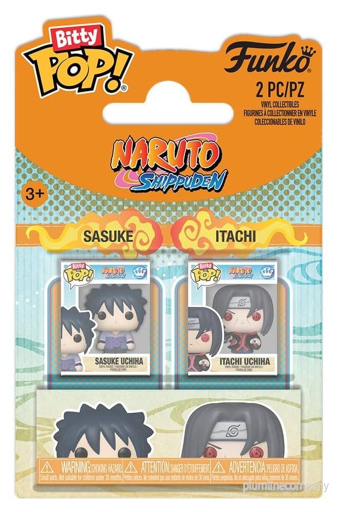 Naruto Bitty POP! Figurer 2-Pack Sasuke & Itachi 2 cm - Bild 2