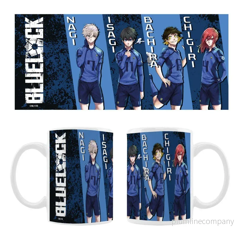 Blue Lock Keramikkopp Nagi, Isagi, Bachira & Chigiri - Officiell Licensierad Produkt - Bild 2