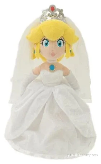 Super Mario gosedjur Prinsessan Peach Bröllop 40 cm - Bild 2