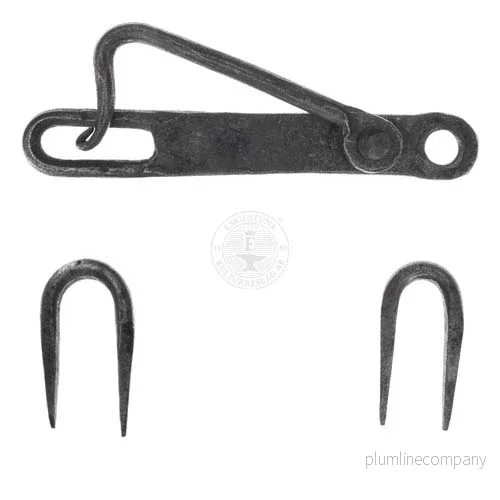 Hasp 5778 H inkl 2 märlor, handsmidd Hasp 5778 H inkl 2 märlor, handsmidd